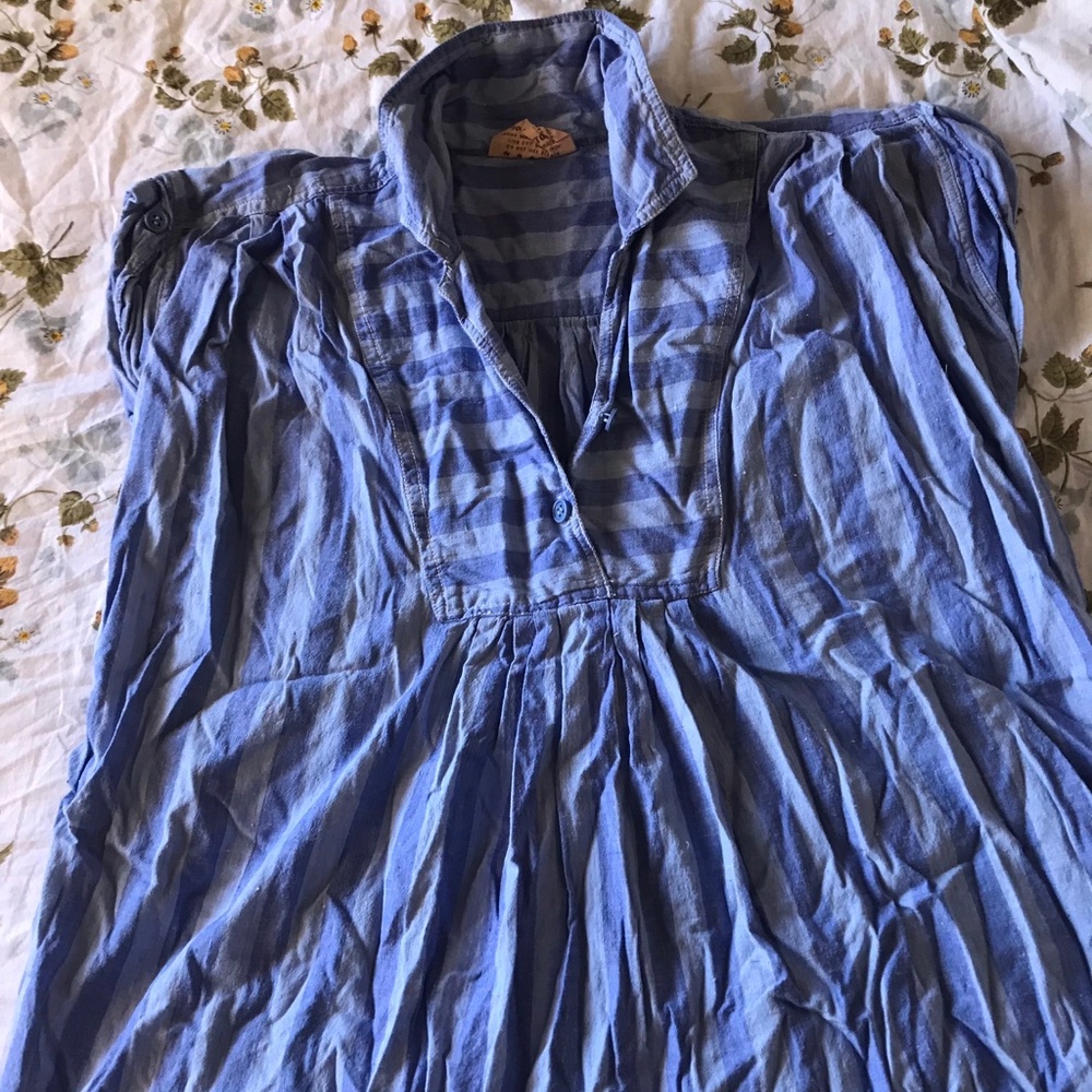 Vintage 70s Indian Batik Top - Sz S